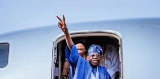 President Tinubu Lands Abuja After Controversial Trip