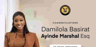 Damilola Ayinde Marshal SSA Lagos