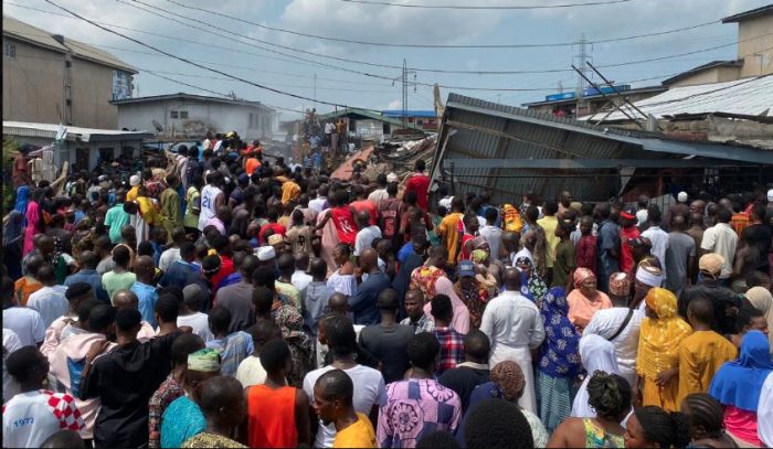 Tragedy As Mosque Collapses In Lagos