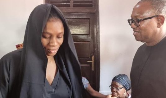 Peter Obi Pays Condolence Visit To Family Of Late Junior Pope