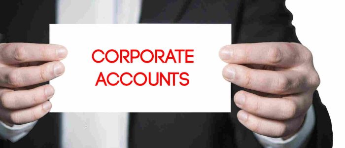 Why Business Owners Should Have Corporate Accounts