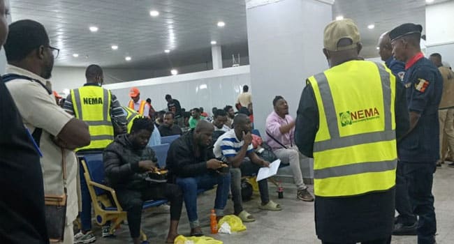 103 Nigerians Deported From Turkey Arrives Abuja Airport 