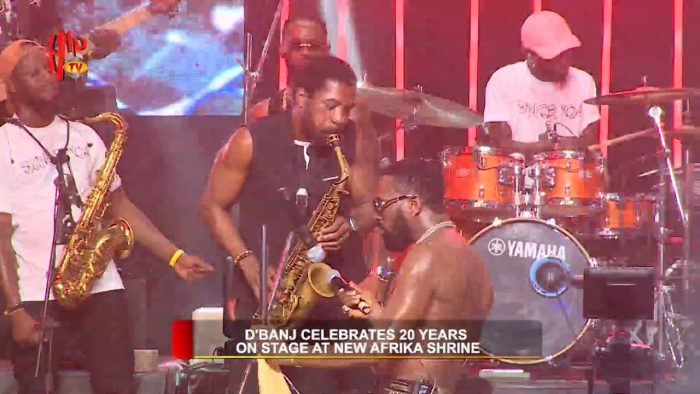 Dbanj Celebrates 20 Years on Stage at the New Afrika Shrine