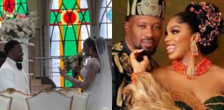 Nollywood Celebrities Shine At Sharon Ooja's White Wedding