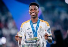 UEFA Names Vinicius Junior As Champions League Player Of The Season