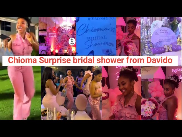 Chioma: Footage from Chioma’s Surprise Bridal Shower Surfaces