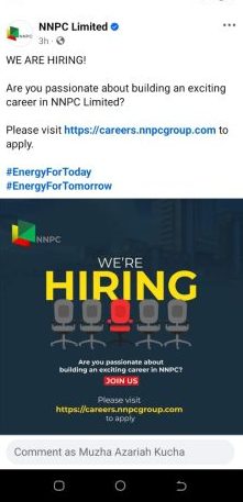 NNPC Begins Fresh Recruitment (How To Apply)