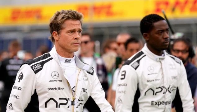 Brad Pitt Stars In First 'F1' Trailer Released During British Grand Prix