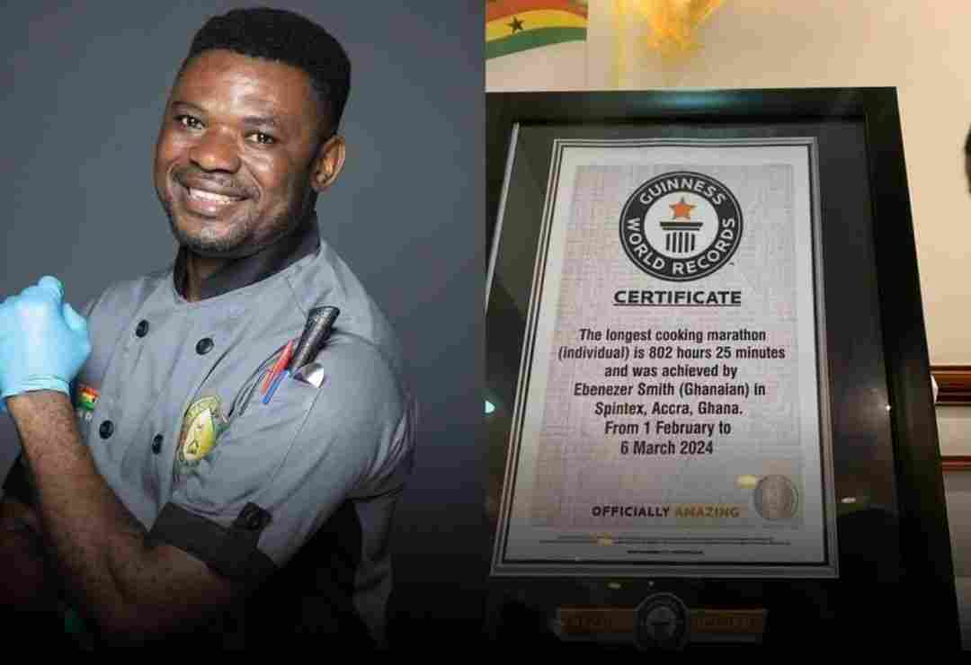 Chef Smith Apologises For Forgery After Guinness World Record Arrest