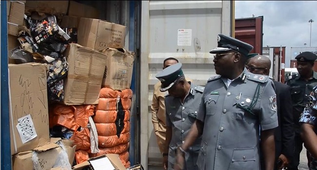 Customs Seize Containers With Arms Valued at ₦13.9 Billion