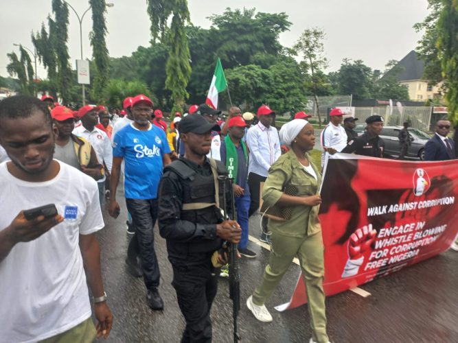 #WalkAgainstCorruption: Nigerians React To EFCC Protest