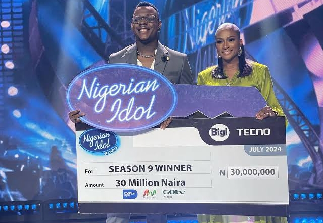 Chima Takes The Crown  Home In Nigerian Idol’s Ninth Season