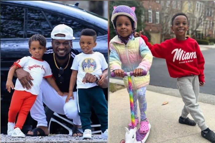 Paul Okoye And Ex-wife, Anita Okoye Celebrate Twins’ 7th Birthday