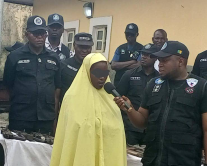 See What 30-Year-Old Woman Arrested With AK-47 In Garri Sack Told Police