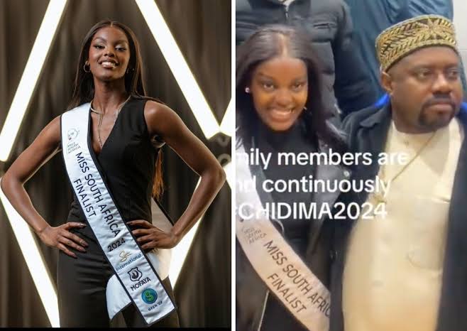 Miss South Africa 2024: Chidimma Vanessa Adetshina and family celebrating for being among top 9 finalists 