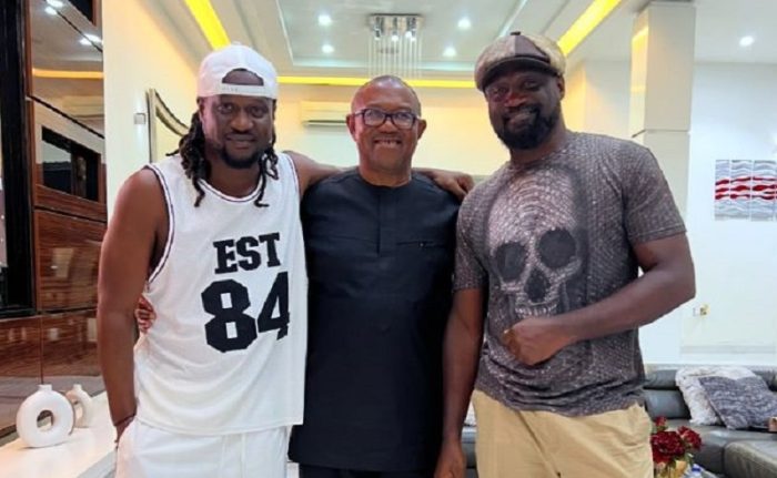 Peter Obi Meets With Paul And Jude Okoye Amidst P-Square Dispute