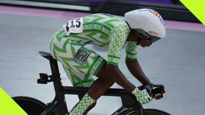 Olympics 2024: Nigerian Cyclist Borrows Bicycle From German Team At Olympics 