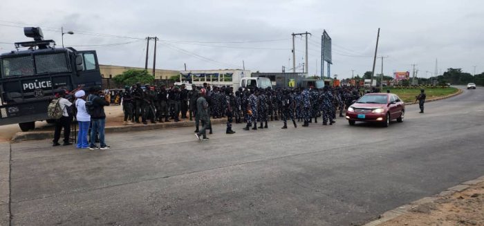 Gani Fawehinmi Park Quiet as #EndBadGovernanceInNigeria Protest Kicks Off