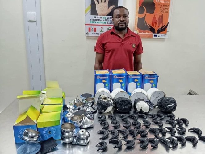 New Way Spare Parts Dealer Smuggles Drug Out Of Nigeria