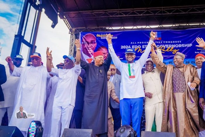 Edo Election: INEC Declares Monday Okpebholo Of APC As Governor-Elect