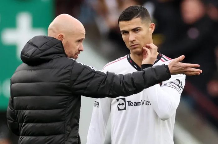 Cristiano Ronaldo Condemns Manchester United Manager Erik Ten Hag 