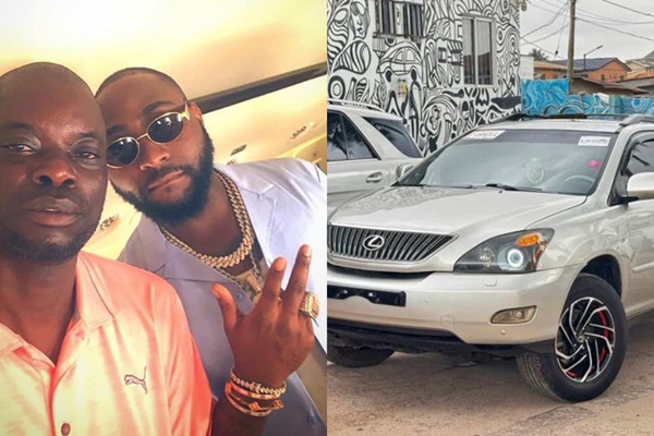 Davido Gifts Loyal Driver With A Luxurious Lexus SUV