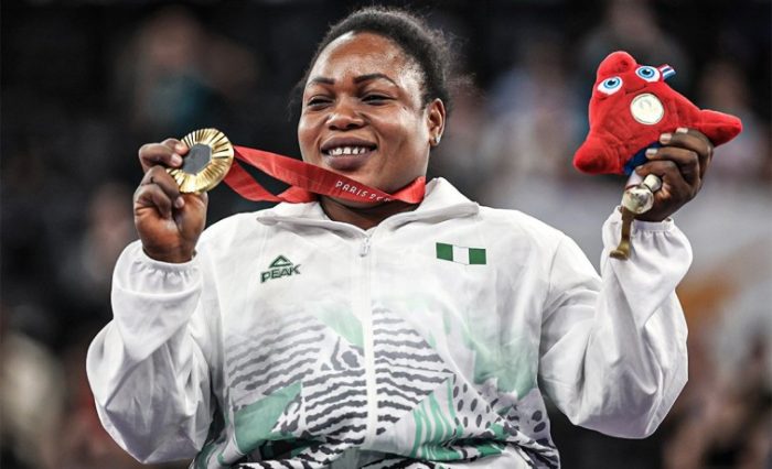 Nigeria Onyinyechi Mark Wins Gold Medal In Paralympics Games