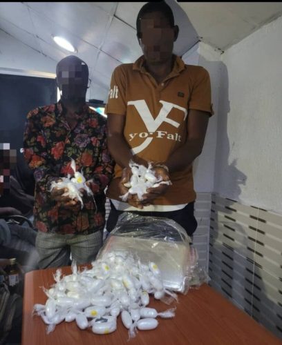 Lagos Police Arrest Two Suspects With 120 Wraps Of Cocaine