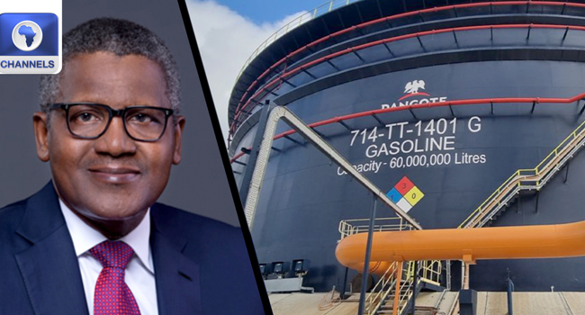 Dangote Petrol Set To Reach Filling Stations In Two Days