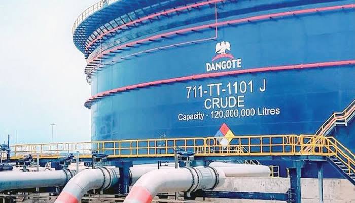 IPMAN Dangote Petrol. Dangote refinery crude