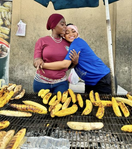 Regina Daniels and Mercy Johnson