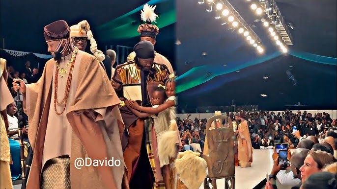 Davido Debuts On Lagos Fashion Week Runway For Ugo Monye