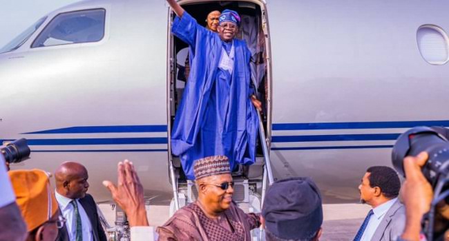 Tinubu Returns From Two-Week Working Leave