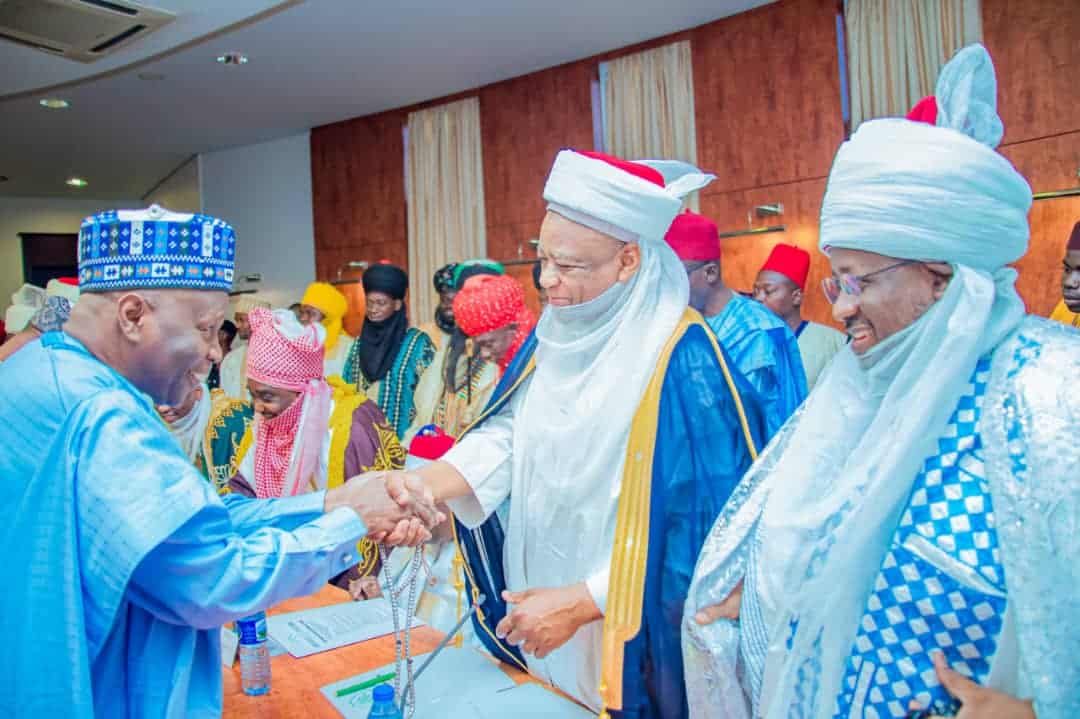 Economic Hardship And Hunger Brings Governors, Traditional Rulers Together At Presidential Villa