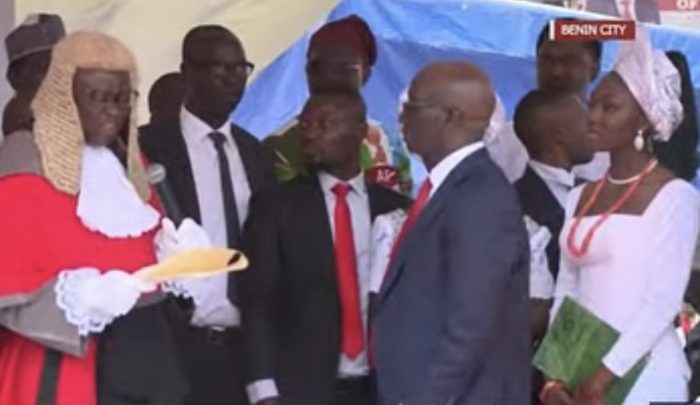 Obaseki Out As Okpebholo Is Sworn-in As Governor Of Edo State