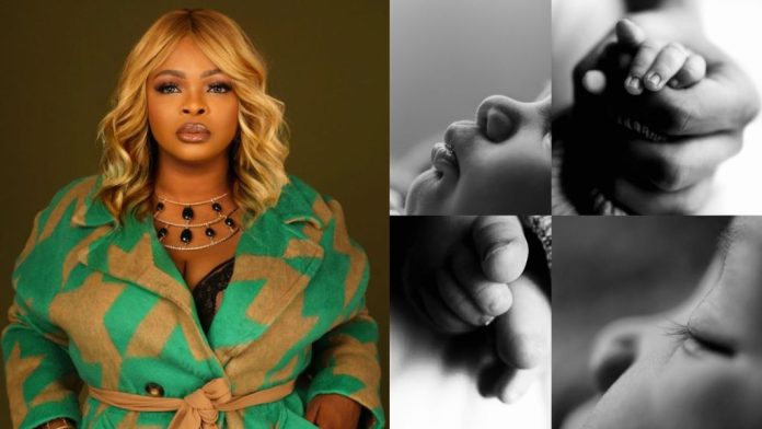 Nollywood Actress Dayo Amusa Welcomes First Child