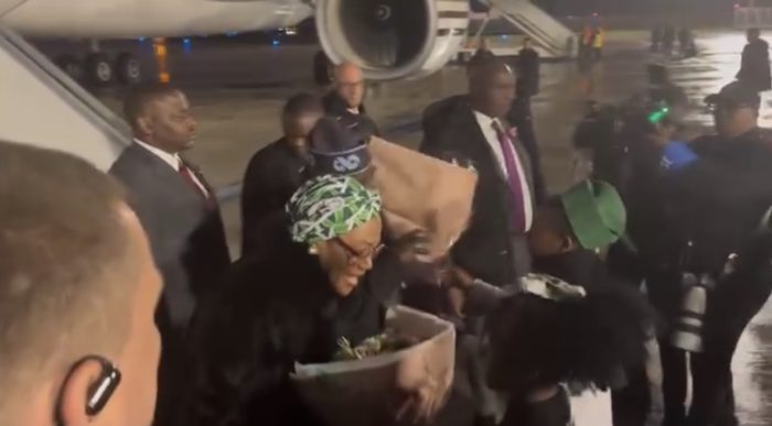 President Tinubu & First Lady Arrive Paris