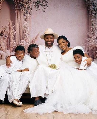 Olu of Warri & Wife Share Family Photos On 10th Anniversary