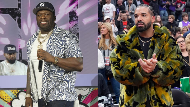 50 Cent Backs Drake In Legal Battle Against Universal Music Group