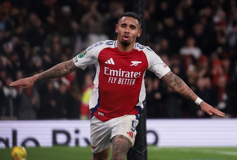 Gabriel Jesus Scores First Home Goals In A Year As Arsenal Defeat Crystal Palace