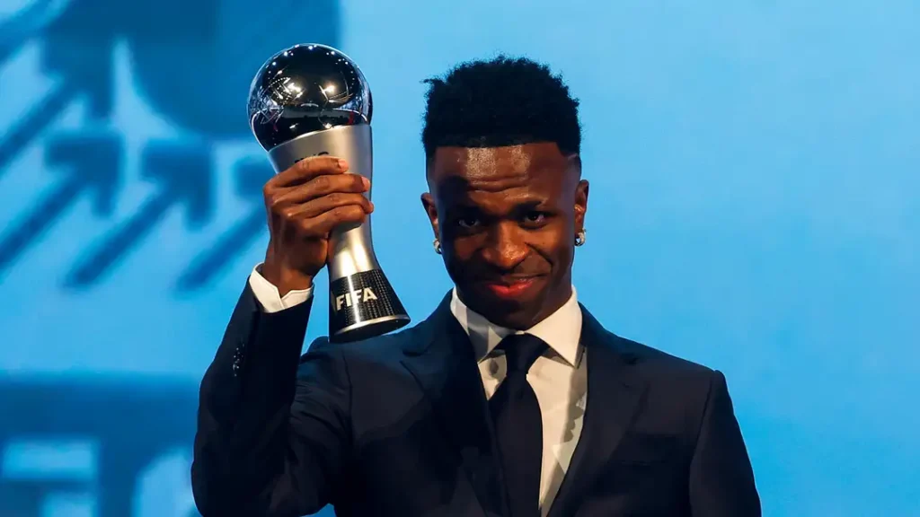 Vinicius Sends Powerful Message After Winning FIFA Prize