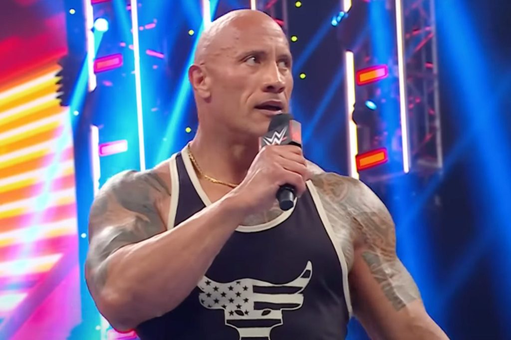 Dwayne Johnson Returns To WWE Ring