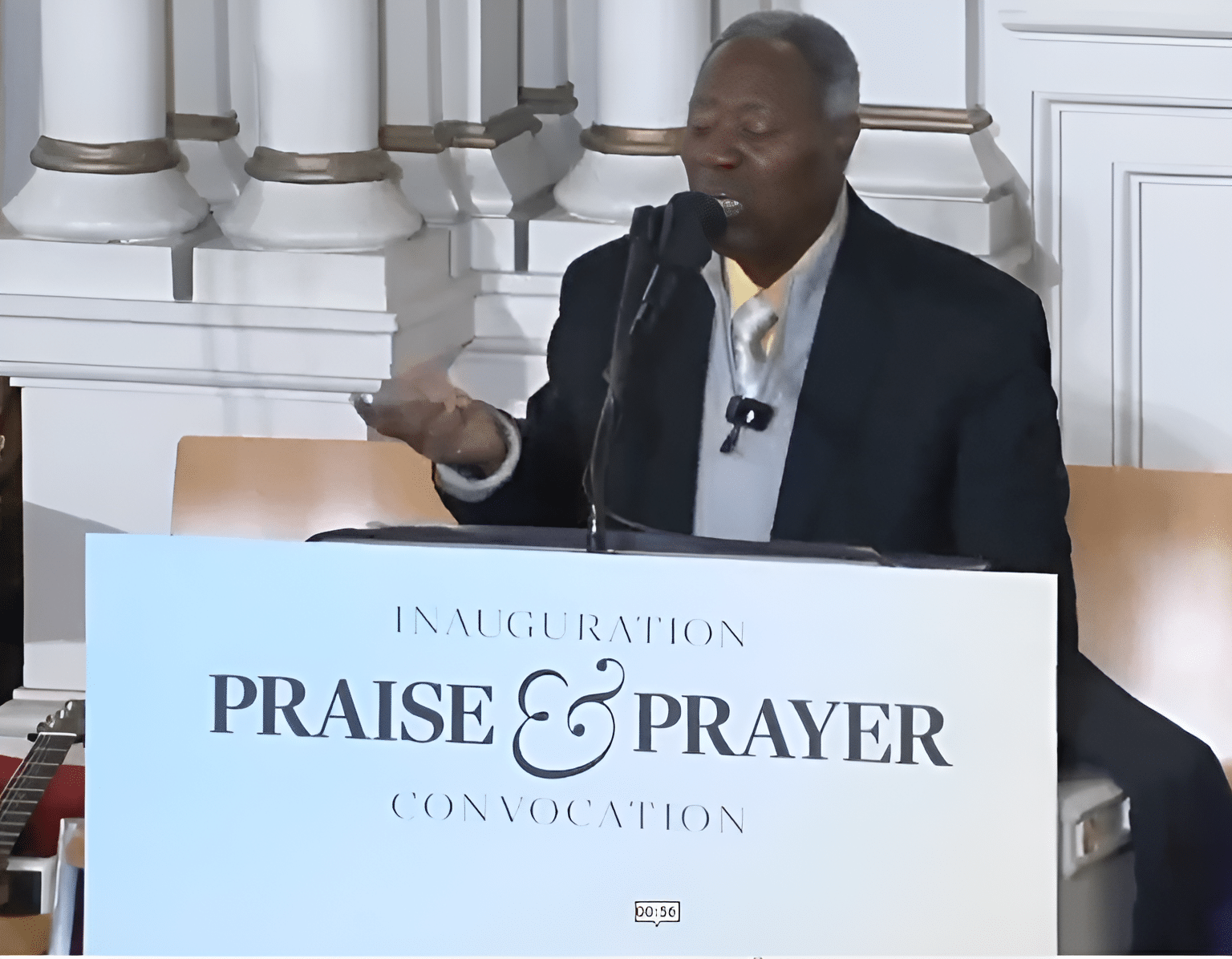 Kumuyi Leads Prayers Trump’s Administration At US Presidential Inauguration Event