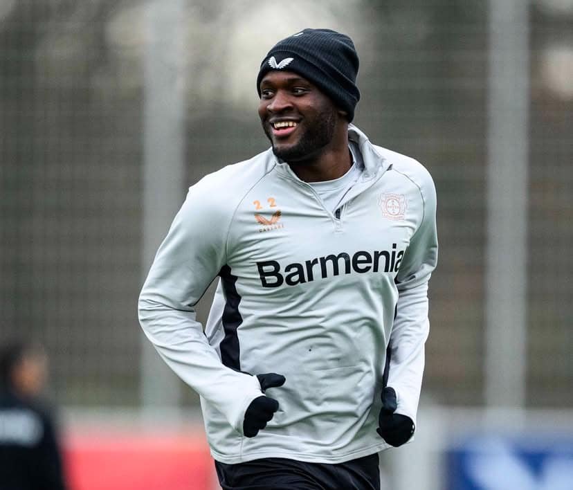 Victor Boniface Back In Training After Injury Break