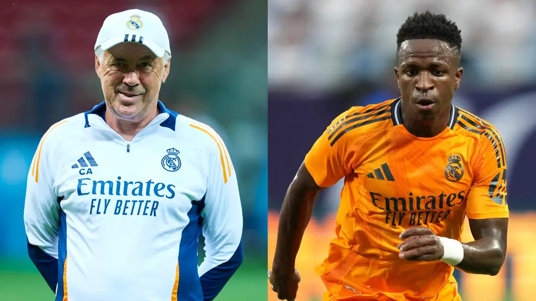 Ancelotti Admits He'd 'Understand' If Vini Jr Left Real For Saudi