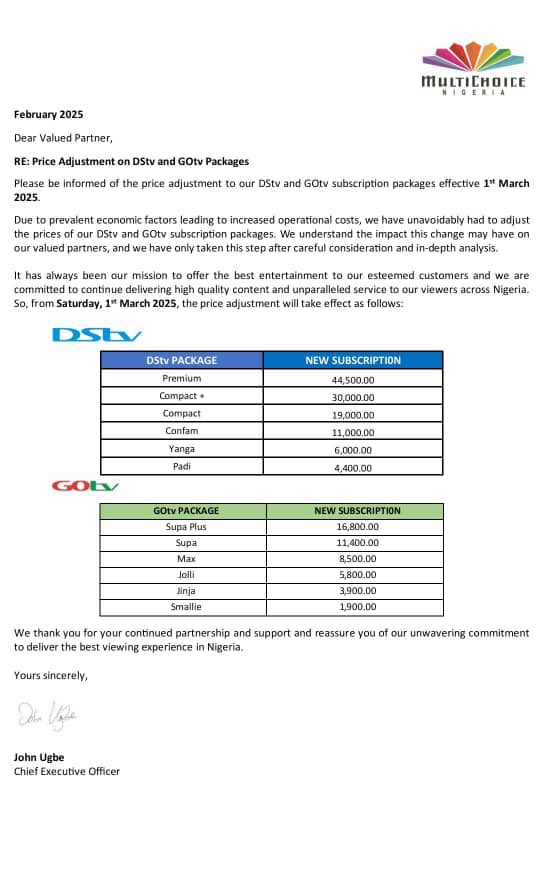 DSTV Price Hike: The Implications On Small Businesses