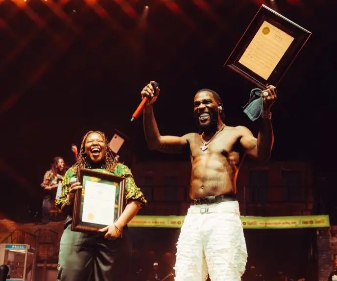 Burna Boy Earns New RIAA Certification 