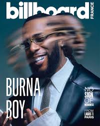 Burna Boy Becomes First Cover Star Of Billboard France