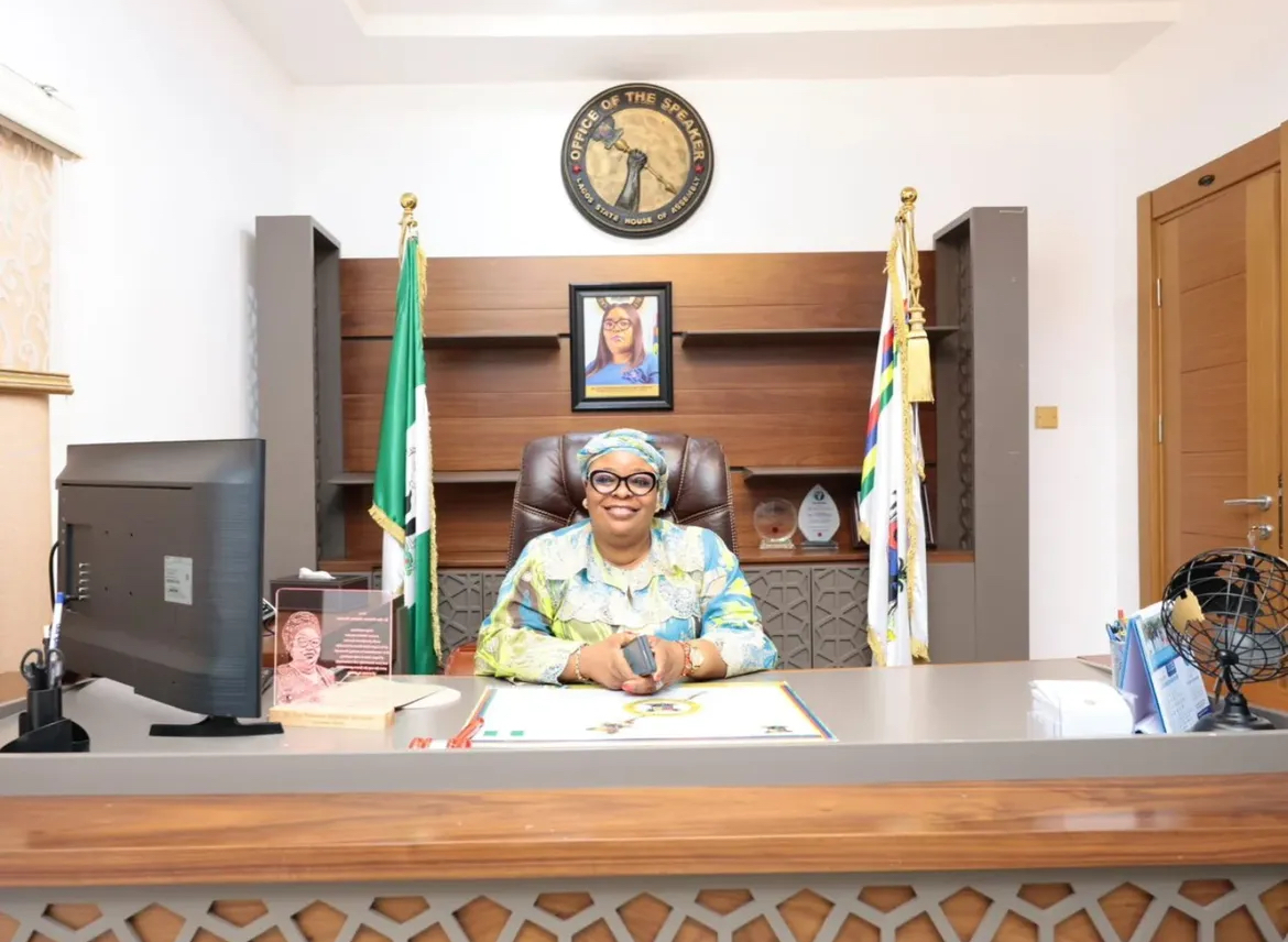 Newly appointed Lagos speaker, Meranda