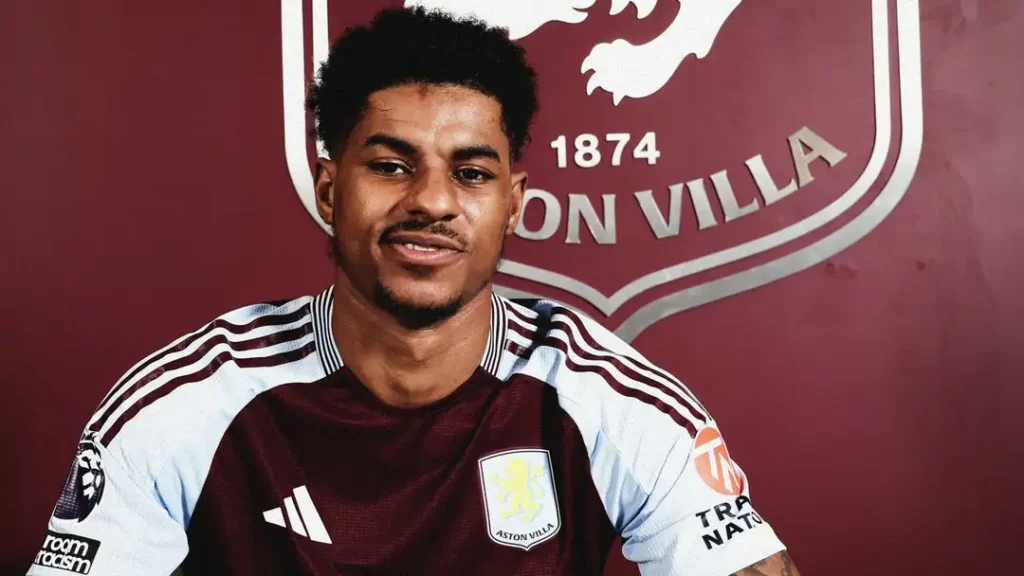 Rashford Explains Why He Chose Villa